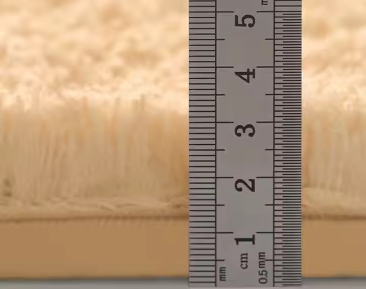 Коврик для ванной комнаты и душа коврик для ног в душевую,микрофибра, атискользящий размер 40х60 см,бежевый Каменец-Подольский - изображение 2