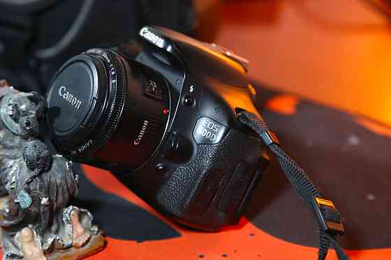 Професійний фотоапарат Canon EOS 600D + Canon EF 50 mm f 1.8 II Дзеркалка. Комплект. Б\У Харків