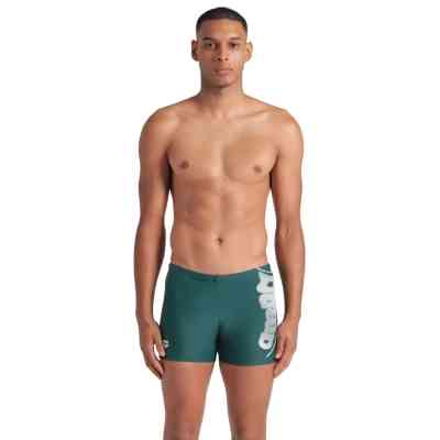 Плавки Arena Bright Glare Swim Short 008941-601 зелений, білий 80 (3468337533917) Винница
