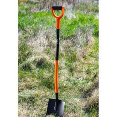 Лопата Neo Tools штыковая прямая, рукоятка металлическая D-образная, 125см, 2.12кг (95-007) Винница