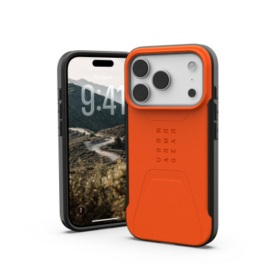 Чехол для мобильного телефона UAG Civilian MagSafe iPhone 17 Pro Orange (114545119797) Винница - изображение 4