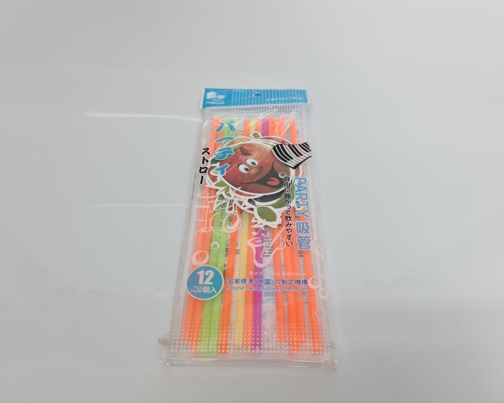 Соломка-трубочка "Фрукти" d6-260мм люминесц (12)*500 (1 шт) Харків - фото 2