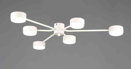 VALESO Люстра стельова світлодіодна VALESO N6711/6 кругла GX53 Білий Коломия