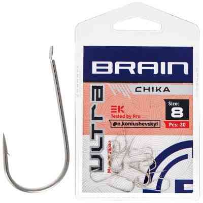 Крючок Brain fishing Ultra Chika 8 (20шт/уп) (1858.52.66) Винница