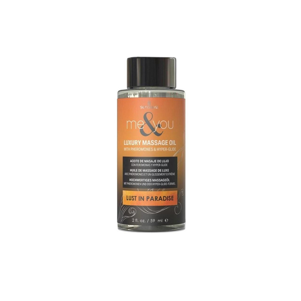 Масажна олія Sensuva Sensuva Me&You - Lust in Paradise (Lemon, Ginger, Orange, Vanilla & Sugar) 59 м Sex Aura Київ - фото 1