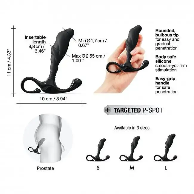 Ручний ергономічний масажер простати Dorcel Expert P size M Львов - изображение 3