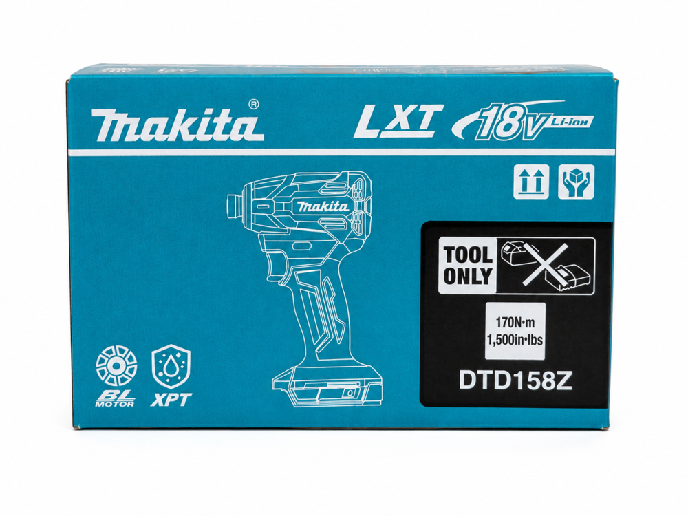 Акумуляторний ударний гвинтокрут Makita DTD158Z 18В LXT, 170 Н·м, без АКБ Київ - фото 7