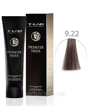 Крем-краска для волос T-LAB Professional Premier Noir Colouring Cream 9.22 Очень светлый натуральный перламутровый блонд Киев