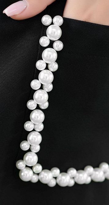 Свободное платье с жемчугом (44) Киев - изображение 4