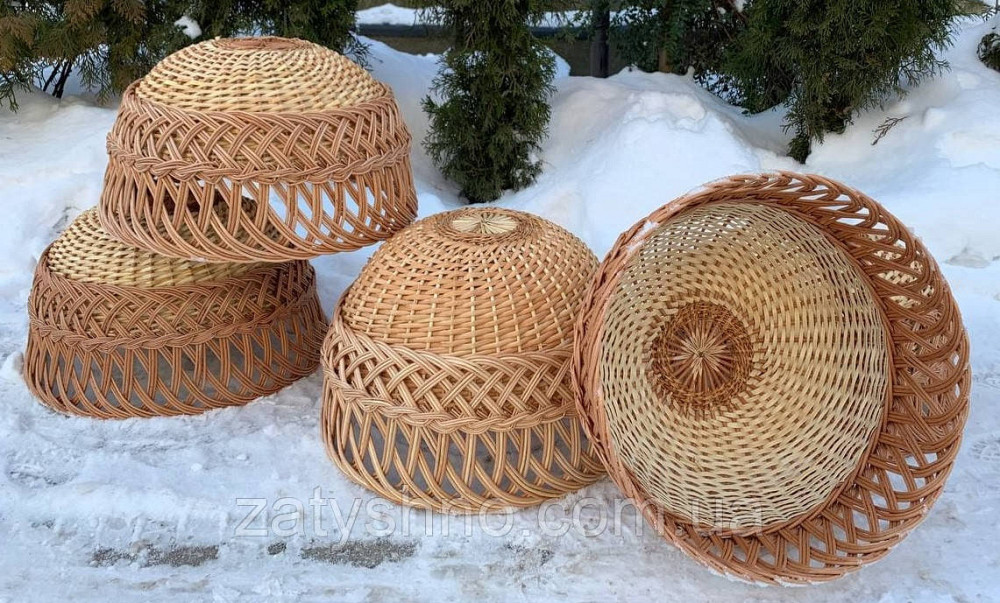 Люстра из лозы кофейная Киев - изображение 5