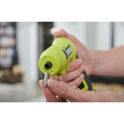 Викрутка акумуляторна Ryobi RSDP4-120G 4В, USB, Lithium, 1х2Ah, 5Нм, 200об/хв, поворотна ручка (5133005958) Вінниця - фото 10