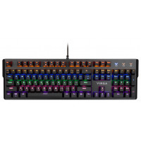 Клавіатура Vinga KBGM160 LED Outemu Blue USB Black (KBGM160 Black) Киев - изображение 1