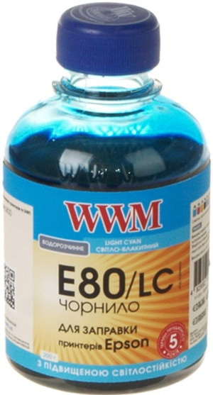 Чорнило Epson L800  (Light Cyan)  200г  *WWM (код 67117) Львів - фото 1