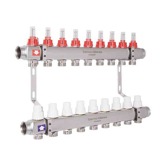 Колектор із витратами Thermo Alliance Standart 1" 9 виходів SD0049 Київ