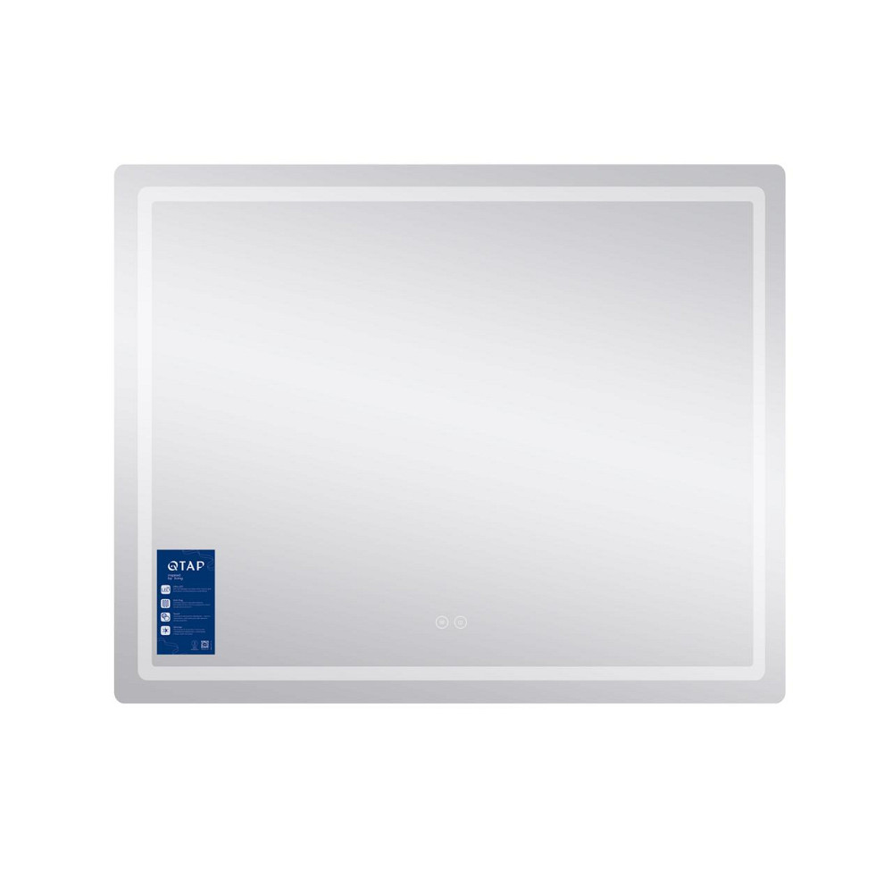 Дзеркало Qtap Mideya (DC-F910) 1000х800 з LED-підсвіткою Touch, з антизапотіванням, димером QT2078F910W Київ - фото 3