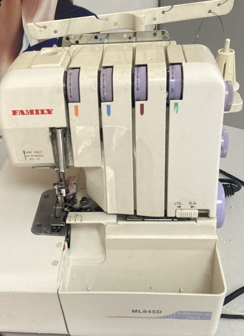 Оверлок брендовий 4 нитки з автозаправлянням і сміттєзбірником. Харків - фото 2