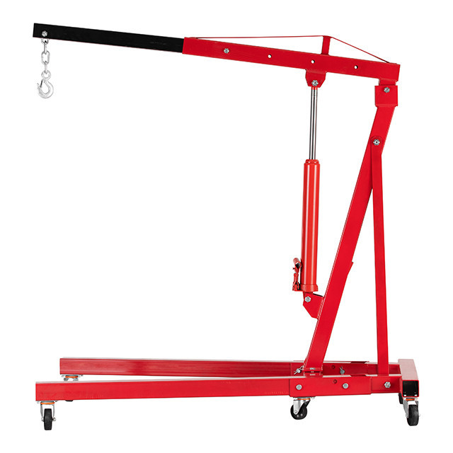 Кран-знімач двигуна гідравлічний підкатний 1 т INTERTOOL GT0807 Київ - фото 16