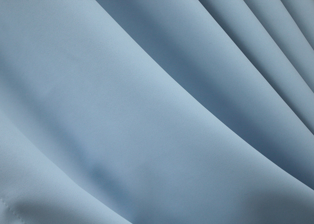 Комплект коротких штор VR-Textil Блэкаут Midnight № 1676ш Голубой 140х170 см 2 шт (35-0324) Киев - изображение 5
