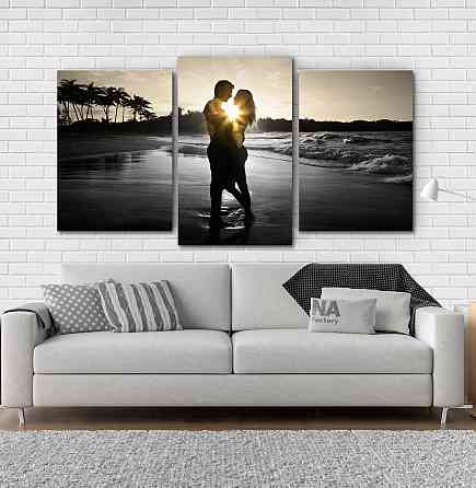 Модульна картина Пара на Заході Art-231_3 Київ