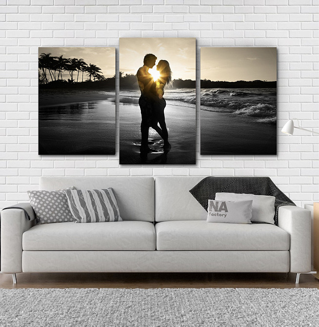 Модульна картина Пара на Заході Art-231_3 Київ - фото 2