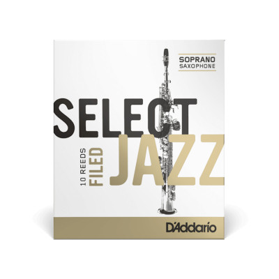 Тростина для саксофона D&apos;Addario Select Jazz - Soprano Sax 4M - 10 Pack (RSF10SSX4M) Вінниця - фото 2