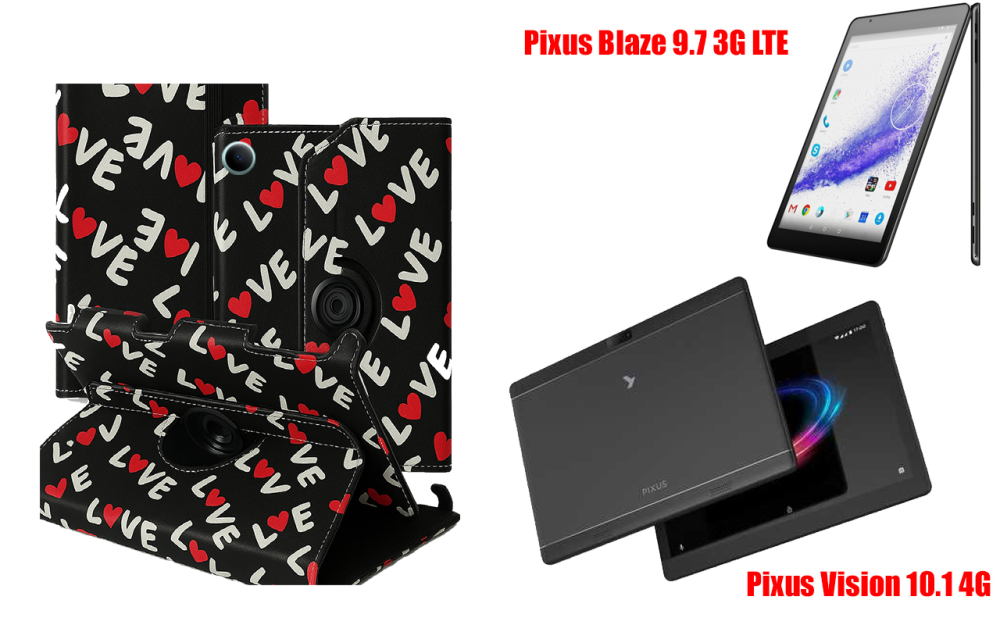 Чехол Spinner360 для планшета Pixus Blaze 9.7 3G LTE, Vision 10.1 4G, цвет Art-Premium Киев - изображение 1