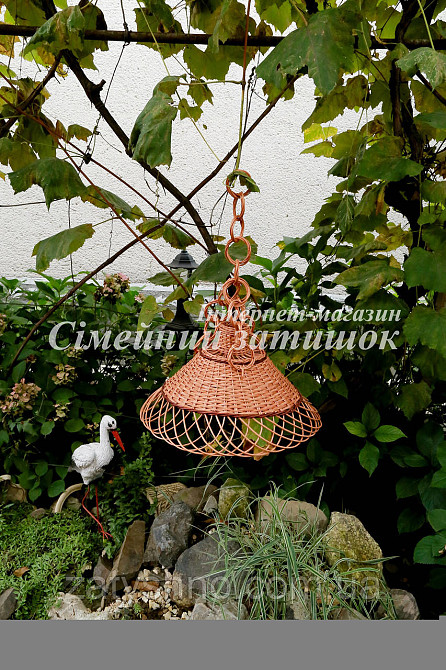 Люстра плетеная в колыбу или беседку Киев - изображение 2