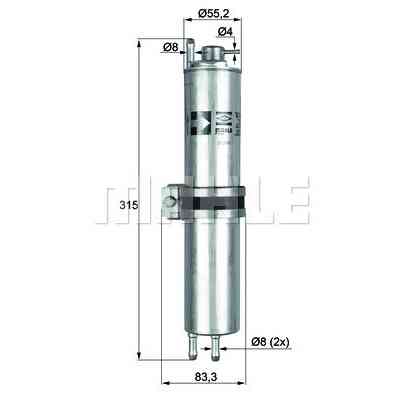 Фільтр паливний Champion KLH12 Вінниця