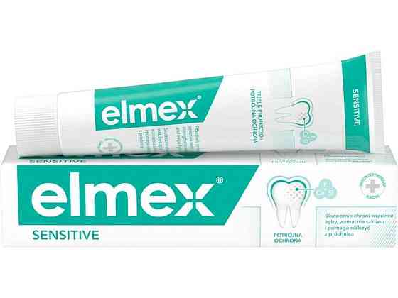 Зубна паста 75мл Sensitive з амінфторидом ТМ ELMEX Київ