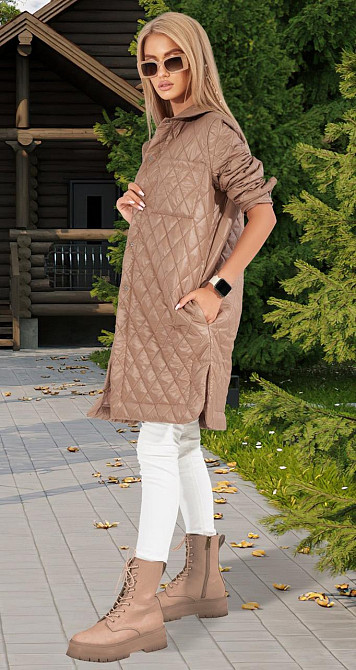 Куртка OVERSIZE з плащової тканини (42) Київ - фото 2