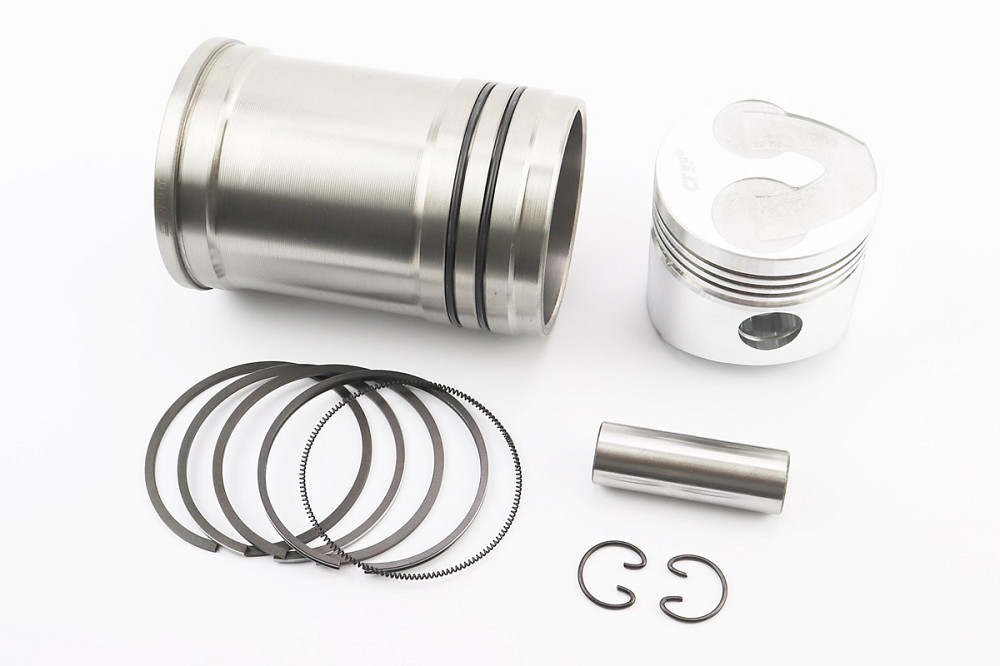 Поршнева R180NM к-кт, поршень 80mm STD (форкамера "Підкова") +гільза +манжети Бершадь - изображение 1