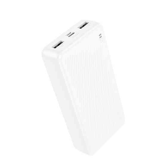 Универсальная зарядная батарея Borofone BJ55A Graceful 20000mAh (Белый) Винница