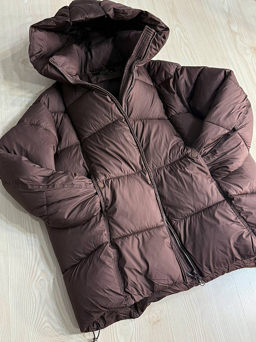 Куртка жіноча Lady Yep 10036 парка пуфер оверсайз з капюшоном коричнева, коричневий, 42 Київ - фото 18