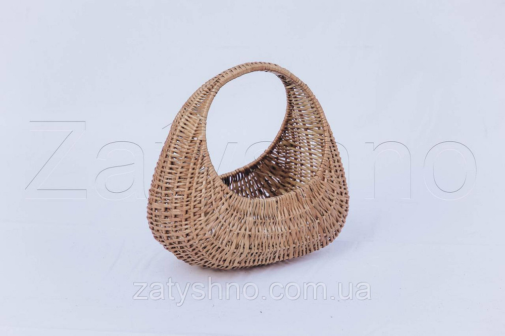 Плетеная корзина из лозы | декоративная корзина из лозы | корзини з лози Киев - изображение 2