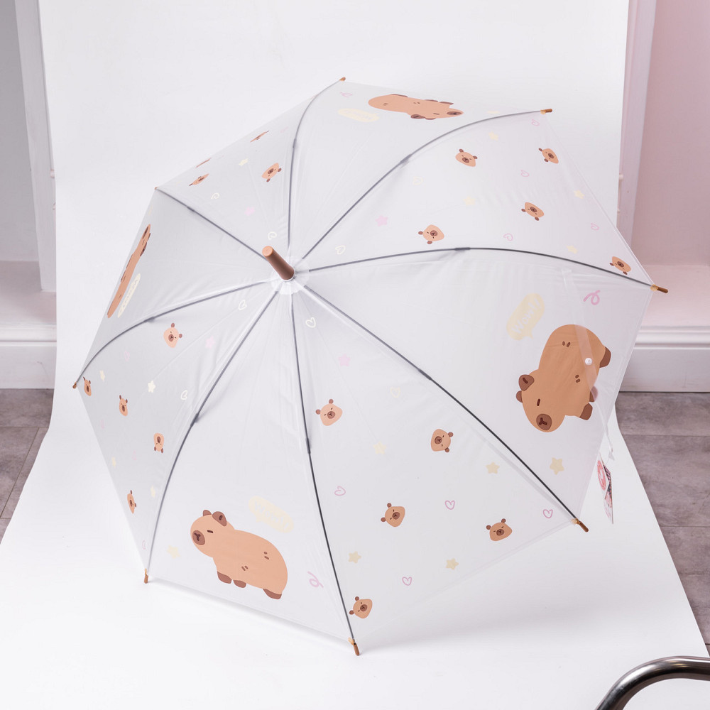 Полуавтоматичний класичний зонт-трость 92 см Київ - фото 1