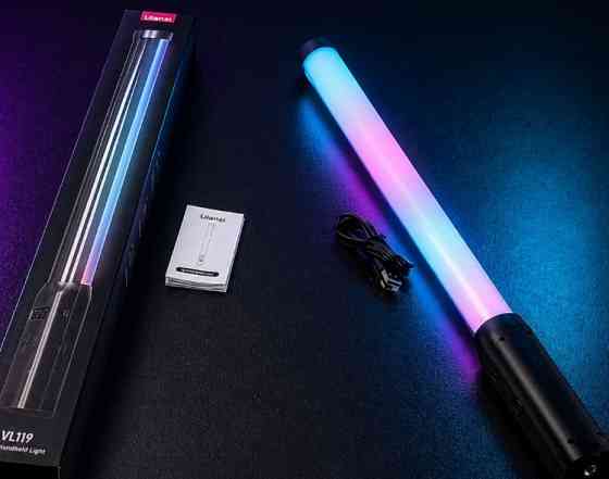 Световой луч Ulanzi VL119 RGB для видео, TikTok, стримов, фото, фотолампа. Харьков