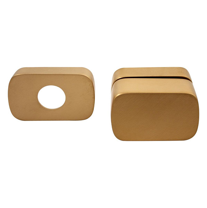 Дверная накладка под WC M&T Minimal2.0 148466 TIN-A титан/латунь матовая Киев - изображение 1