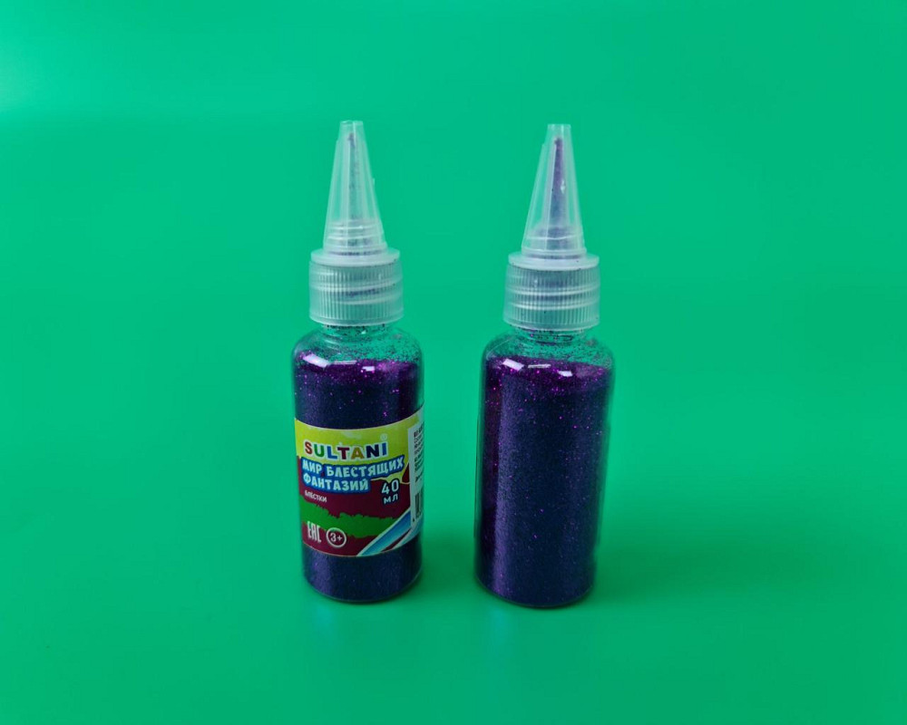 Набір для дитячої творчості "Блискітки" бузковий (1 шт.) Харків - фото 1