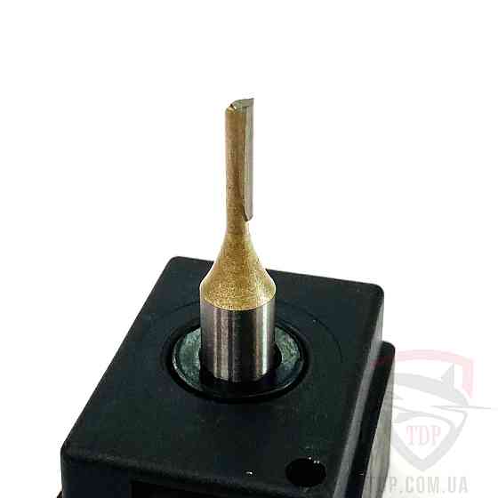 Фреза по дереву ГЛОБУС пазовая прямая однозубая 1001 D5 d8 h12 z1 Коломыя