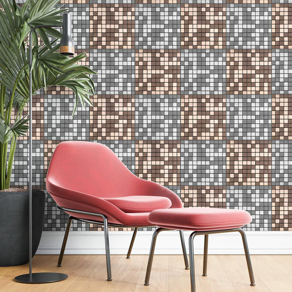 Алюминиевая самоклеящаяся мозаика под медь Киев - изображение 6