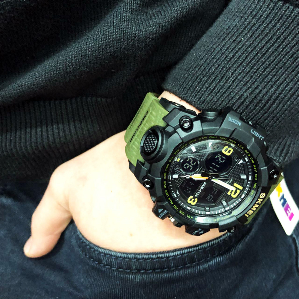 Модные спортивные часы для активного отдыха, Электронные спортивные часы Брендовые мужские WK-76 Львов - изображение 1