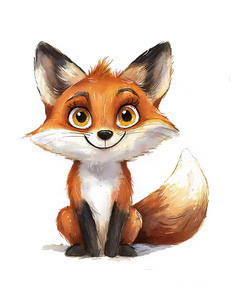 Термонаклейка на одежду Лиса Киев - изображение 1