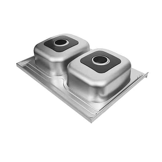 VALESO Кухонна мийка з нержавіючої сталі Valeso САТИН 8060D (0,7/180 мм) Коломия