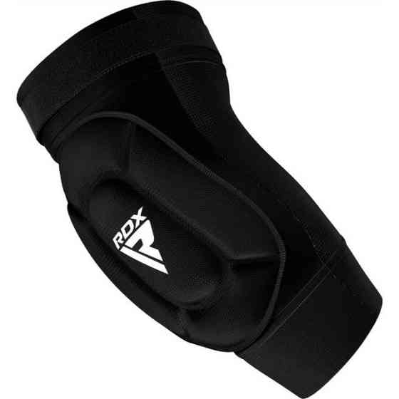 Налокотники спортивні RDX Hosiery Elbow Foam Black/White L Кам'янське