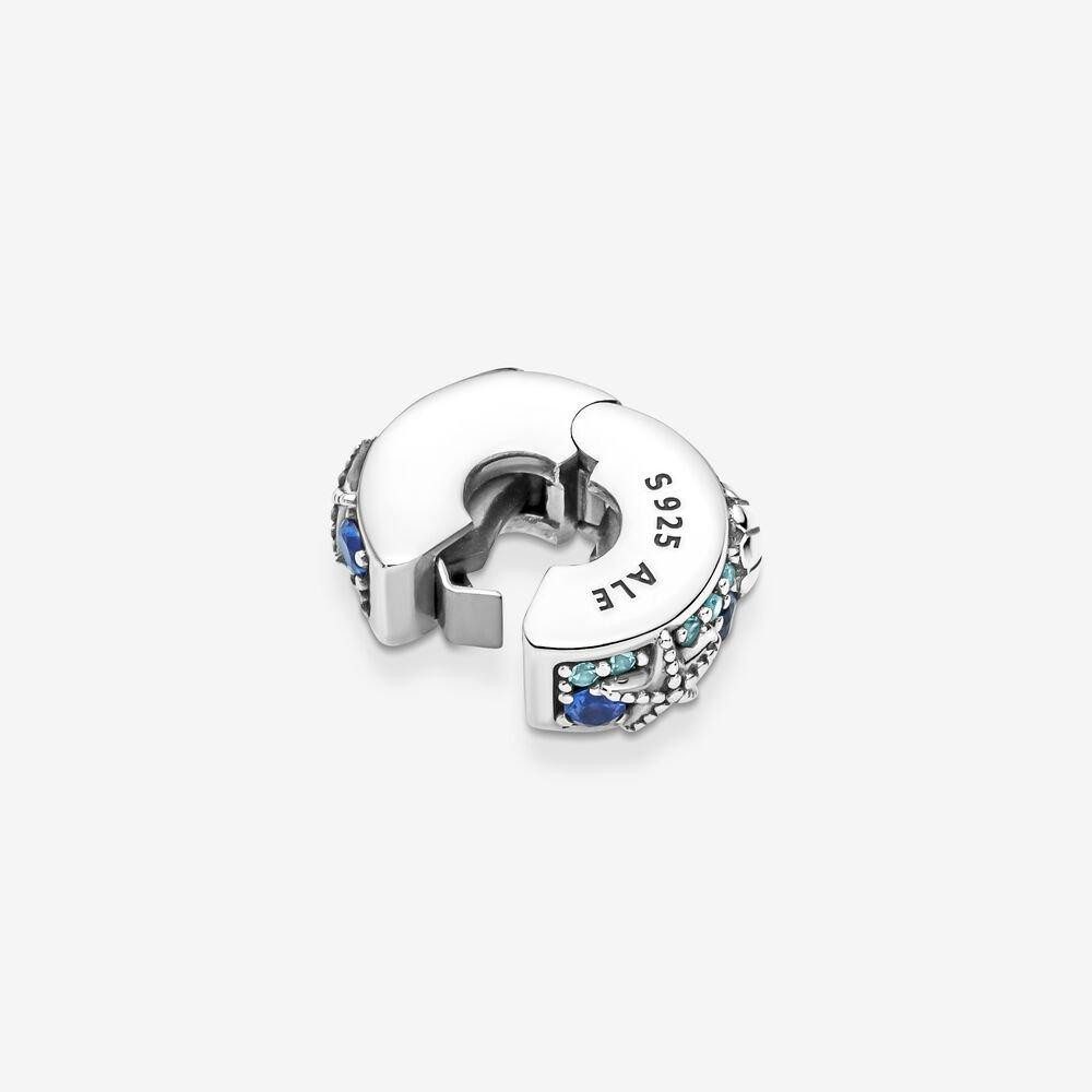 Срібна кліпса Пандора "Тропічні морські зірки та ракушки" 791678C01 MasterSem Київ - фото 3