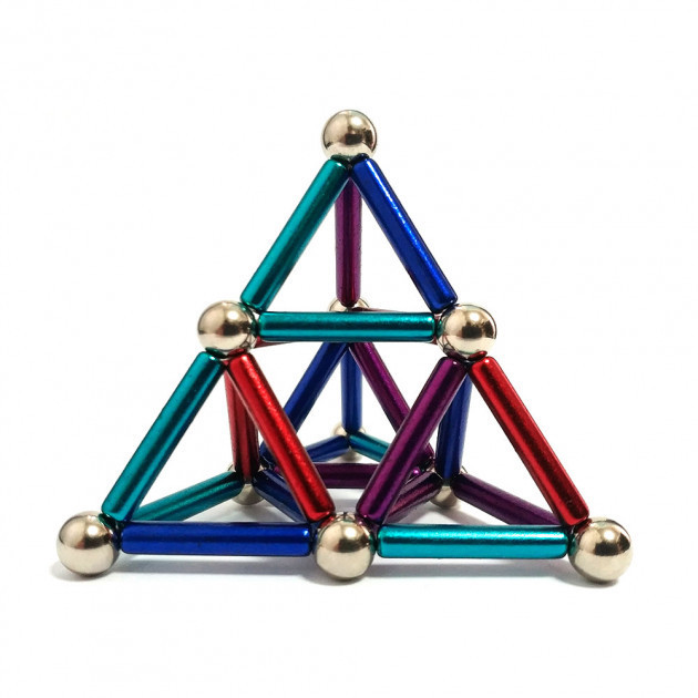 Конструктор антистрес з магнітних кульок неокуб Buckyballs n Buckybars, Магніт neo cube нео GA-291 кб 5мм Київ - фото 3