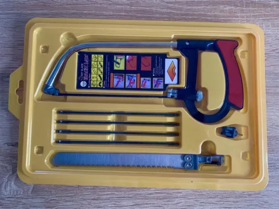 Багатофункціональна ножівка, лобзик по дереву та металу TV One ручний набір з полотнами Одеса