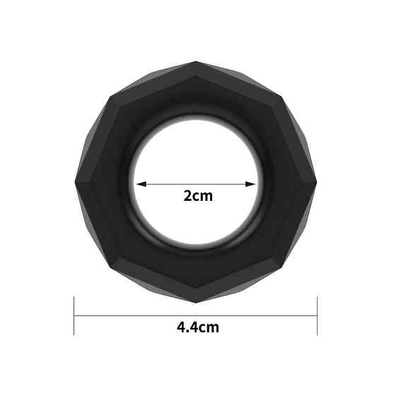 Ерекційне кільце - Power Plus Cockring 4 Black Sex Aura Київ