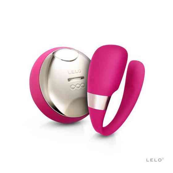 Вібратор для пар LELO Tiani 3 Cerise, 2 мотори, пульт ДК Sex Aura Київ
