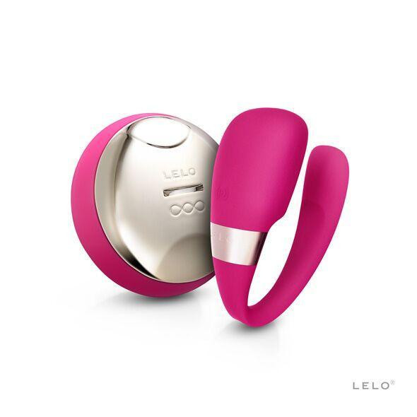 Вібратор для пар LELO Tiani 3 Cerise, 2 мотори, пульт ДК Sex Aura Київ - фото 1